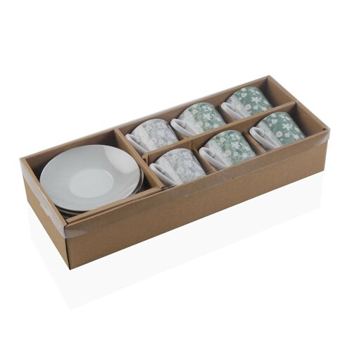 Set 6 šalica za čaj s tanjurićem Versa Margareta Porculan - NOVO