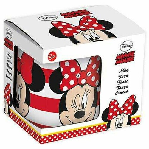 Velika Šalica Minnie Mouse Lucky Keramika Children's (350 ml) - NOVO