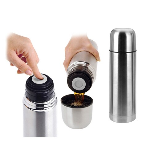 Termosica s Poklopcem Dozatorom Excellent Houseware Nehrđajući Čelik (1 L)...