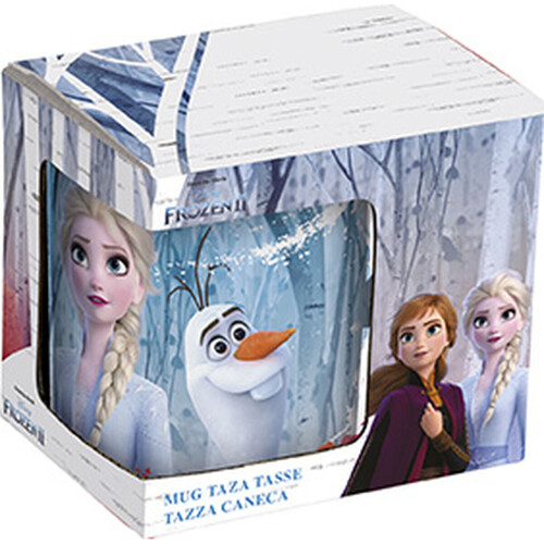 Tasīte Frozen Believe 325 ml Lila Keramika - NOVO
