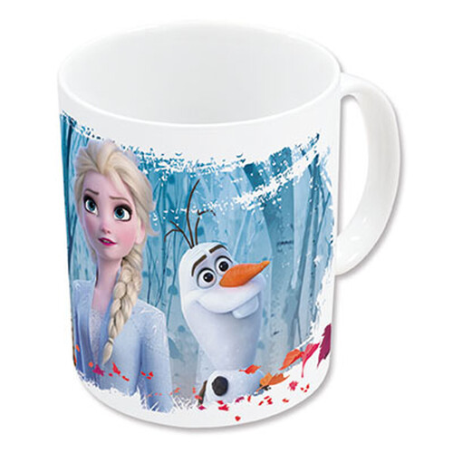 Tasīte Frozen Believe 325 ml Lila Keramika - NOVO