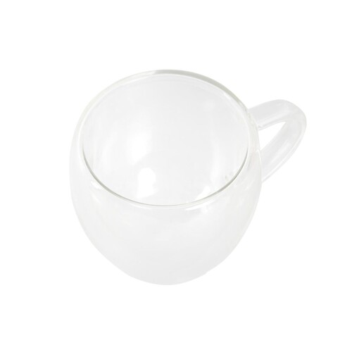 Set Šalica za Kavu DKD Home Decor Kristal Providan 80 ml Borosilikatno stakl...