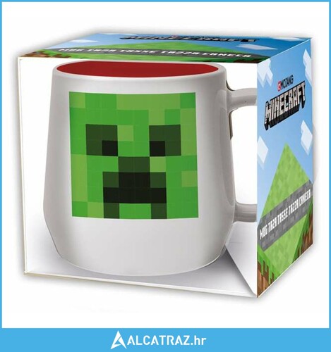 Šalica s Kutijom Minecraft Keramika 360 ml - NOVO