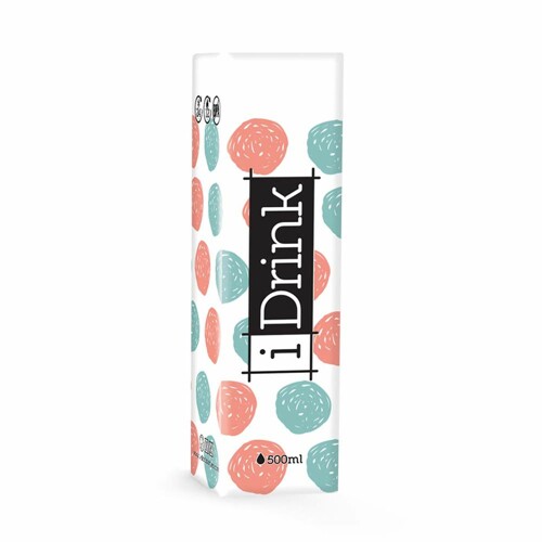 Termosicu iTotal Dots Bijela Nehrđajući Čelik 500 ml - NOVO