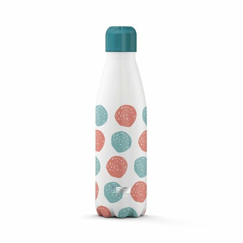 Termosicu iTotal Dots Bijela Nehrđajući Čelik 500 ml - NOVO