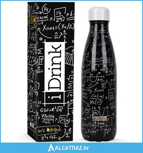 Termosicu iTotal Mathematics Crna Nehrđajući Čelik 500 ml - NOVO