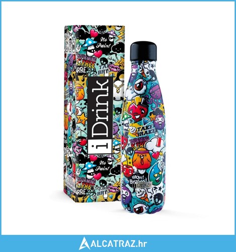 Termosicu iTotal i-Drink grafiti Nehrđajući Čelik 500 ml - NOVO