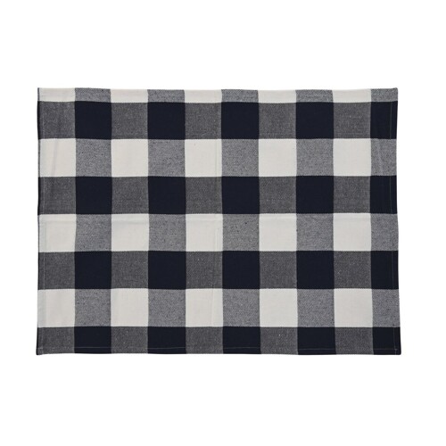 Pregača s Džepom DKD Home Decor 70 x 1 x 85 cm Plava Pamuk Bijela - NOVO