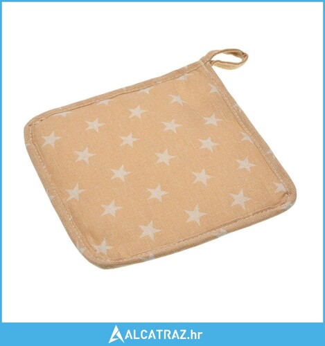 Rukavica za Vruće Posuđe Versa Stars Bež Textil (20 x 20 cm) - NOVO