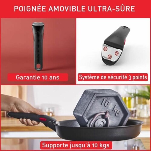 Set spremnika Tefal L1579102 10 Dijelovi - NOVO