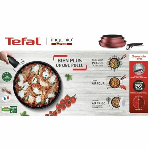 Set spremnika Tefal 10 Dijelovi - NOVO