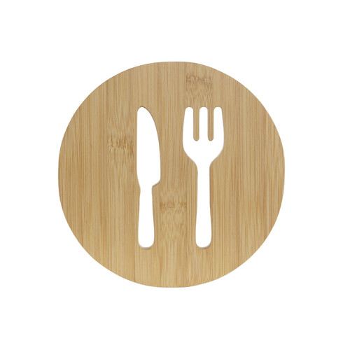 Podmetač DKD Home Decor Prirodno Bambus 17,5 x 17,5 x 1 cm - NOVO