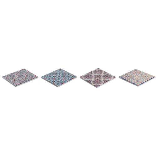 Podmetači za čaše DKD Home Decor 10,8 x 10,8 x 0,7 cm - NOVO