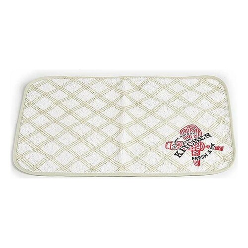 Podmetač 33 x 0,3 x 48 cm Bijela Zelena (12 kom.) - NOVO