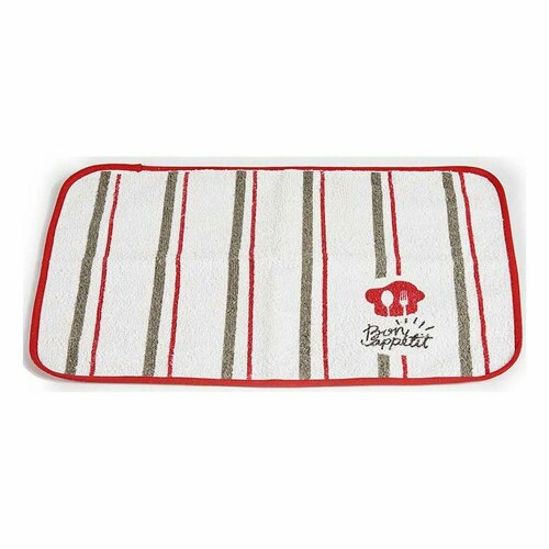 Podmetač Bon Appetit Bijela Crvena 33 x 0,3 x 48 cm (12 kom.) - NOVO