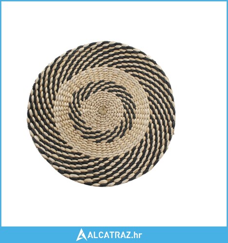Podmetač DKD Home Decor Smeđa Crna 35 x 35 x 1 cm - NOVO