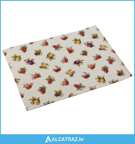 Podmetač Versa Strawberry Poliester (36 x 0,5 x 48 cm) - NOVO