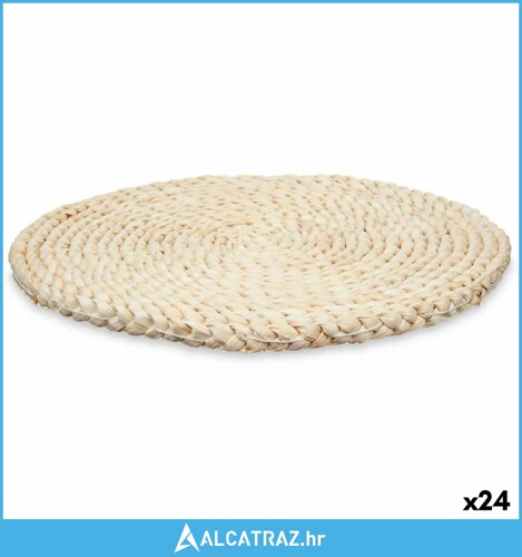 Podmetač Prirodno Esparto 25 x 25 x 2 cm (24 kom.) - NOVO