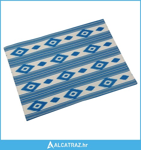 Podmetač Versa Manacor Plava Poliester (36 x 0,5 x 48 cm) - NOVO