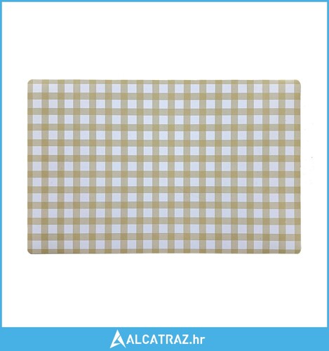 Podmetač Versa Vichy Bež polipropilen 43 x 28 cm - NOVO