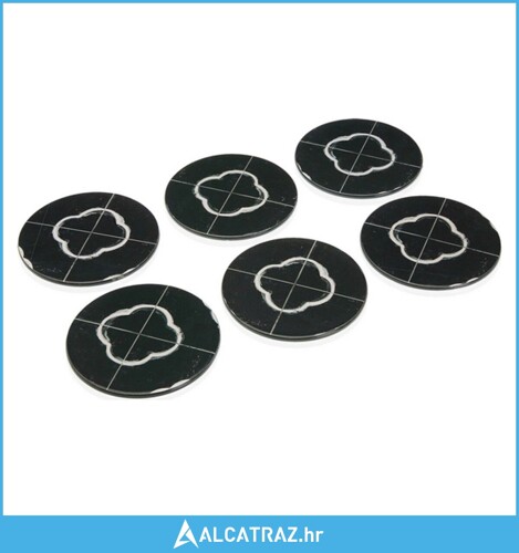 Podmetači za čaše Versa (6 Dijelovi) (11 x 4,5 x 11 cm) (6 pcs) - NOVO