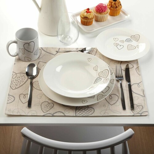 Podmetač Versa Cozy Poliester (36 x 0,5 x 48 cm) - NOVO