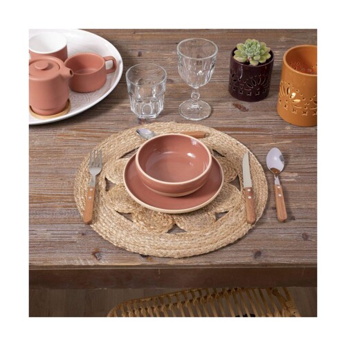 Podmetač Secret de Gourmet Smeđa Juta (Ø 38 cm) - NOVO