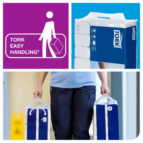 Papir za brisanje ruku Tork Pack Bijela (21 kom.) - NOVO