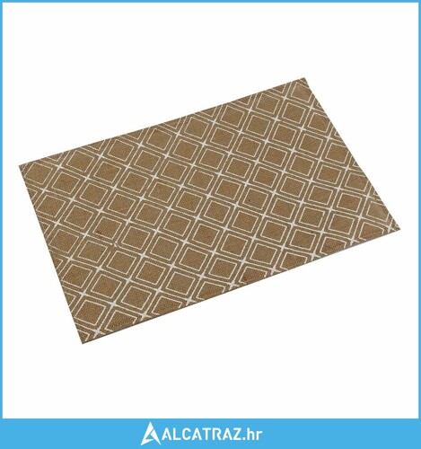 Podmetač Versa Bijela rombi 45 x 30 cm - NOVO