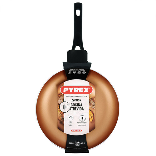 Tava Pyrex Action Žigosani aluminij Bakar 28 cm - NOVO