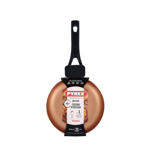 Tava Pyrex Action Žigosani aluminij Bakar 20 cm - NOVO