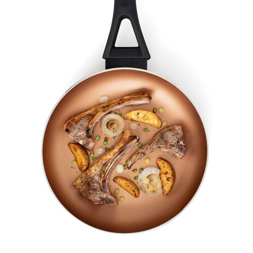 Tava Pyrex Action Žigosani aluminij Bakar 24 cm - NOVO