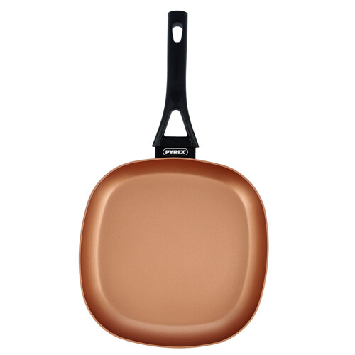 Ravna tava za pečenje Pyrex Action Kvadratno Metal Ø 28 cm - NOVO