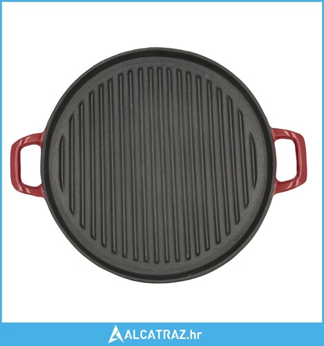 Roštilj Bidasoa Lijevano Željezo 32 cm Crvena - NOVO