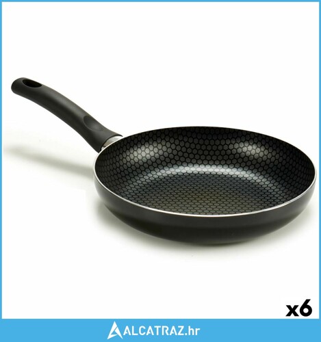 Tava Everton 24 cm Crna Aluminij (6 kom.) - NOVO
