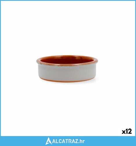 Lonac Quid Moss Keramika Siva (Ø 15 cm) (12 kom.) - NOVO
