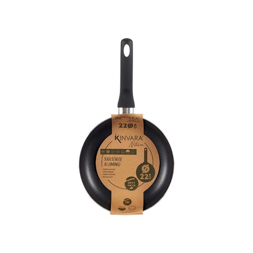 Tava 22 cm Zelena Aluminij (6 kom.) - NOVO