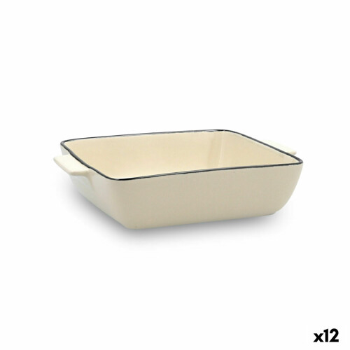 Lonac Quid Cocco 20 x 16,5 x 27 cm Keramika Bijela (12 kom.) (Pack 12x) - NOVO