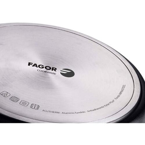 Tava FAGOR Alutherm Crna Aluminij (Ø 24 cm) - NOVO