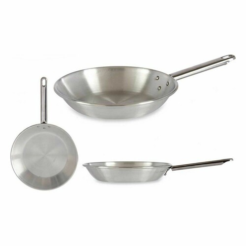 Tava Ø 22 cm Srebrna Aluminij (12 kom.) - NOVO