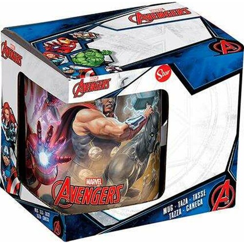 Velika Šalica The Avengers Infinity Bijela Keramika Crvena (350 ml) - NOVO
