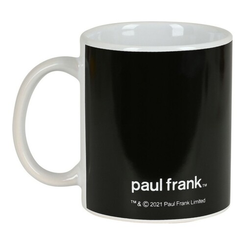 Velika Šalica Paul Frank Team player Keramika Crna (350 ml) - NOVO