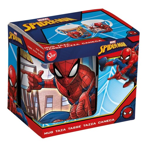 Velika Šalica Spiderman Great Power Keramika Crvena Plava (11.7 x 10 x 8.7 c...