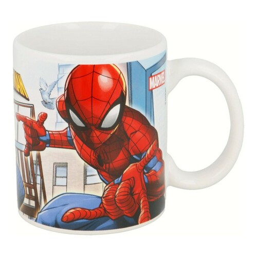 Velika Šalica Spiderman Great Power Keramika Crvena Plava (11.7 x 10 x 8.7 c...