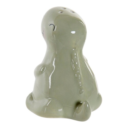 Soljenka s Poklopcem DKD Home Decor Dinosaur Zelena Dolomite (6.6 x 7 x 7.7 c...