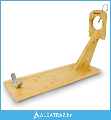 Drveni Stalak za Pršut Quttin Bambus (48,8 x 16,5 x 34 cm) - NOVO