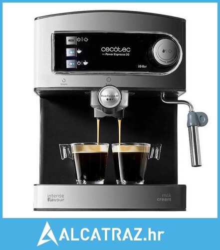 Express Ručni Aparat za Kavu Cecotec Power Espresso 20 1,5 L 850W Črna Inox...