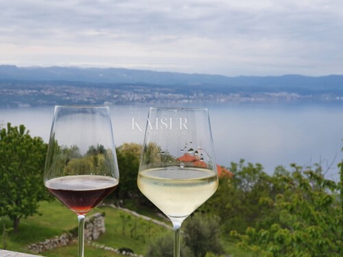 Opatija, Lovran - Kuća sa pogledom na more, sa tri stana 300