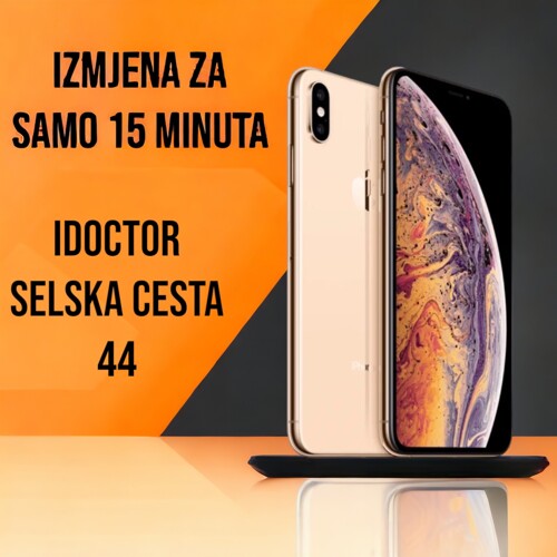 iPhone Xs Max ekran (lcd + staklo) - iDoctor - Selska cesta 44