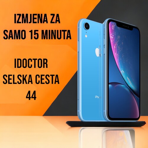 iPhone Xr ekran (lcd + staklo) - iDoctor - Selska cesta 44